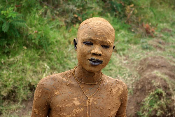 Peuple de la vallée de l'Omo — Photo