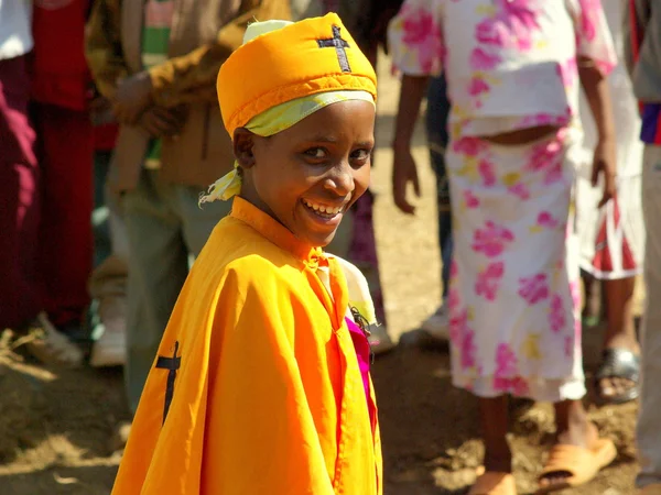 Mennesker og ansigter af ethiopia - Stock-foto