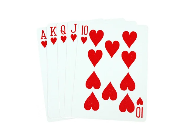 Royal Flush — Stockfoto