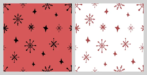İzole edilmiş elementlerle kusursuz bir Noel deseni