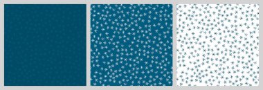 İzole edilmiş elementlerle kusursuz bir Noel deseni