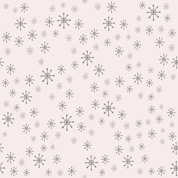 İzole edilmiş el yapımı elementlerle Noel pürüzsüz desen