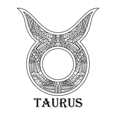 Zentangle stilinde el çizimi