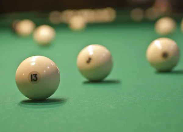 Billard Stockbild