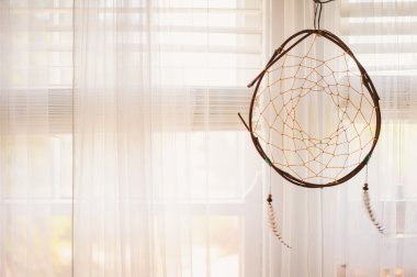 sabah penceresinde Dreamcatcher