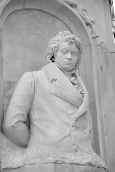贝多芬在蒂尔加滕 — 图库照片