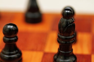 satranç tahtası yakın çekim