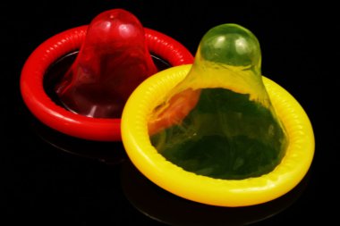 Prezervatif yakın çekim