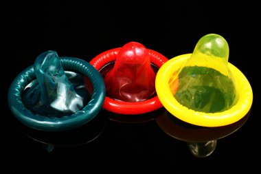 Prezervatif yakın çekim