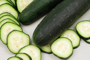 Salatalık yakın çekim