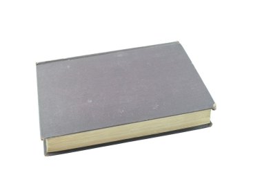 Beyazda izole edilmiş eski kitaplar