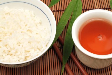 pirinç, çay ve bambu
