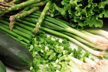 yeşil sebzeler