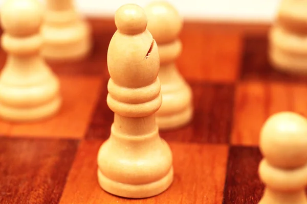 Quadro de xadrez Fechar — Fotografia de Stock