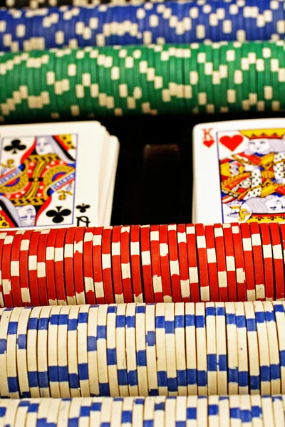 Scène de poker — Photo