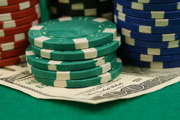 Poker Scene — Stock Photo, Image