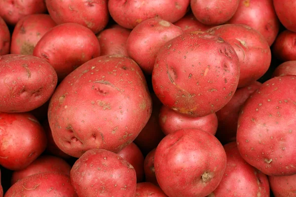 Kırmızı patates yakın çekim