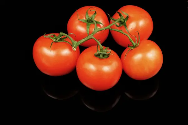 Frische, reife Tomaten aus nächster Nähe — Stockfoto