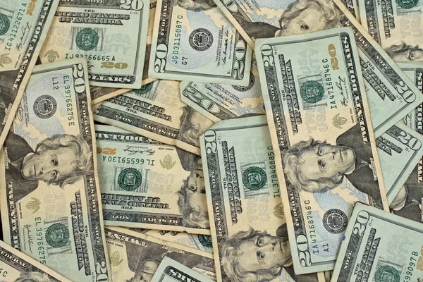 Amerikan yüz dolar faturaları yakın çekim