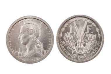 izole sikke Fransız Kamerun