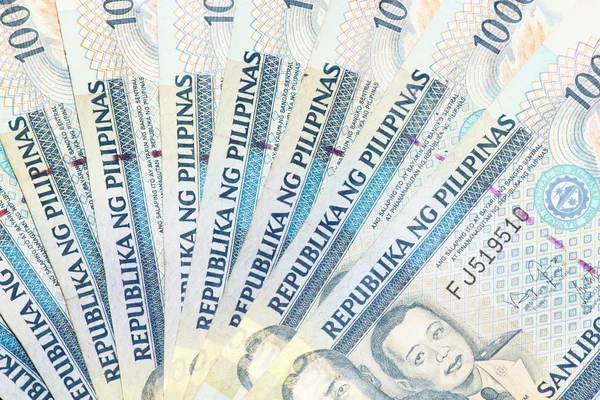Dinheiro filipino — Fotografia de Stock