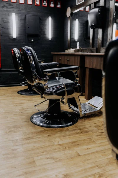 Ferramentas Barbearia Processo Trabalho — Fotografia de Stock