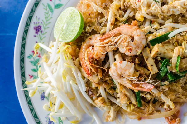 Thai style noodle , Pad thai — Stock Photo, Image