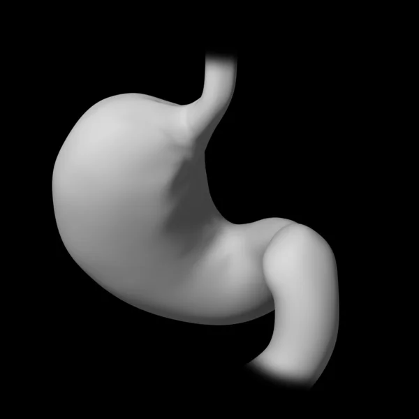 पेट का 3 डी प्रतिबिंबित चित्र — स्टॉक फ़ोटो, इमेज