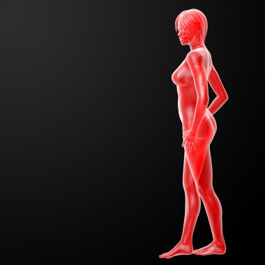 işlenmiş illüstrasyon kadın