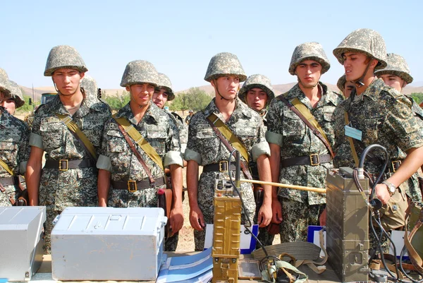 Esercito uzbeko — Foto Stock