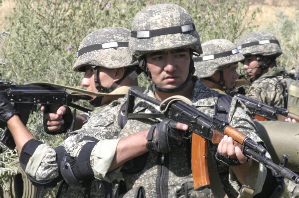 Esercito uzbeko — Foto Stock