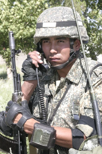 Özbek ordu — Stok fotoğraf