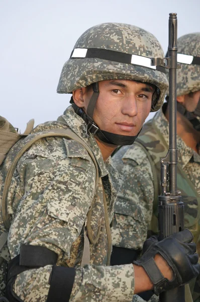 Esercito uzbeko — Foto Stock