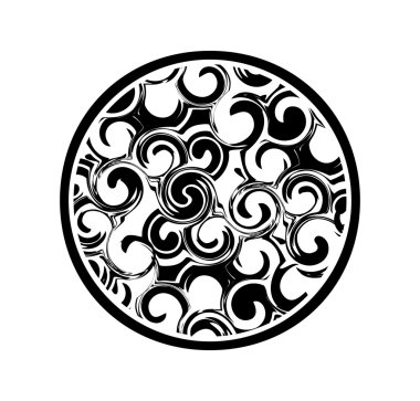 Vector de patrón artístico