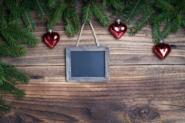 Christmas slate — Stock Photo, Image