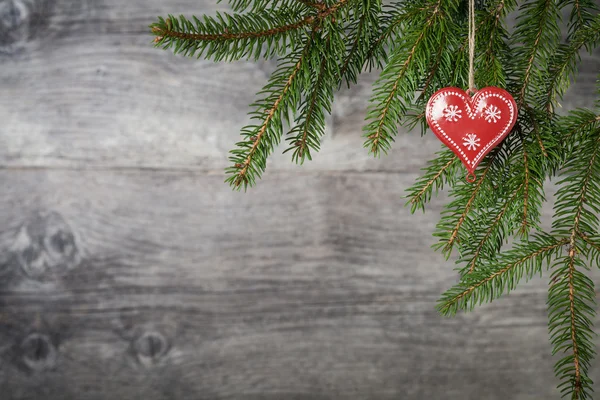 Jul hjärta — Stockfoto