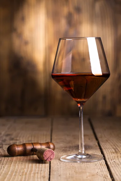 Glass of red wine — Stock Photo, Image