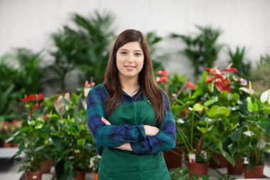 Çiçekçi Çiçek kreş dikimi