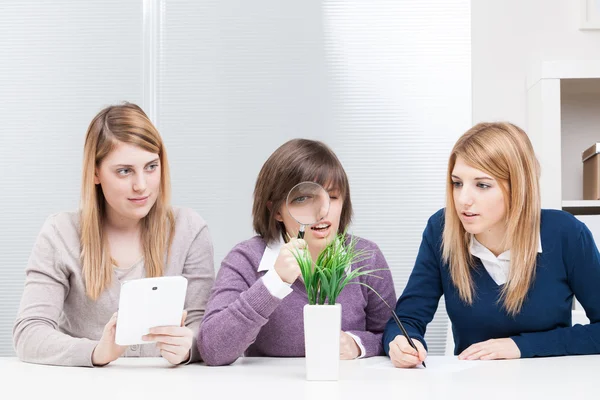 Étudiants adolescents Filles — Photo