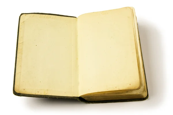 Древняя открытая книга — стоковое фото