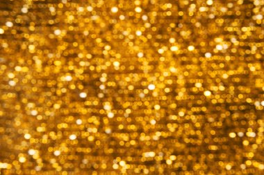 Abstract Golden Bokeh Background clipart