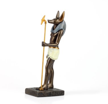 Anubis'in heykeli