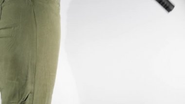 Ukrayna 'daki savaşla ilişkili bir kız.