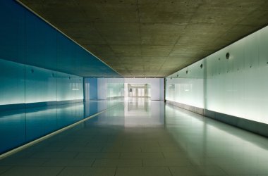 Montreal metro koridor