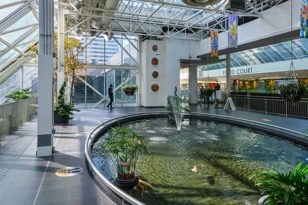 Calgary Alberta Kanada Září 2021 Devonian Gardens Core Shopping Centre — Stock fotografie