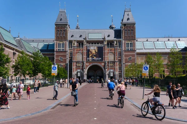 Amsterdam Paesi Bassi Giugno 2022 Rijksmuseum Museo Nazionale Dei Paesi — Foto Stock