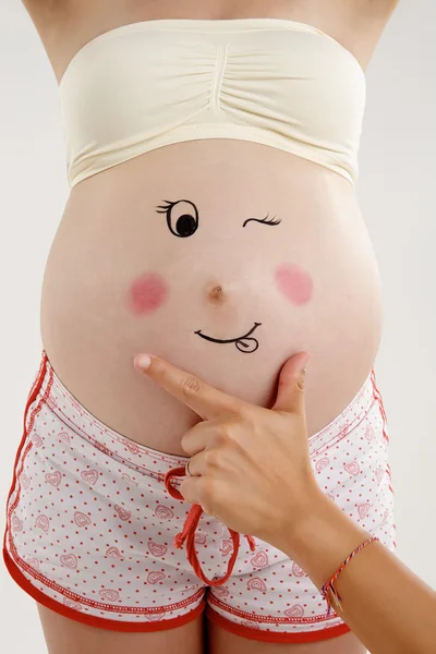 Pregnant lady — Stock Photo, Image