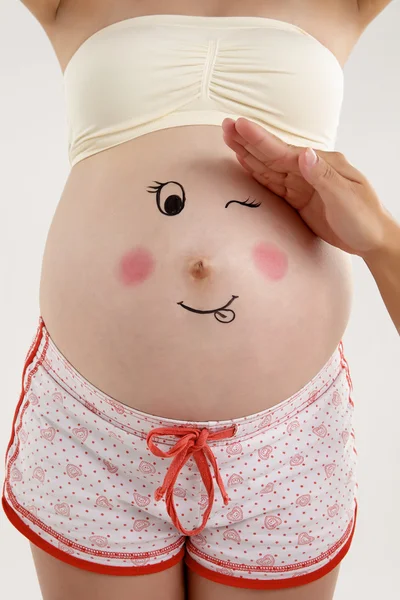 Pregnant lady — Stock Photo, Image