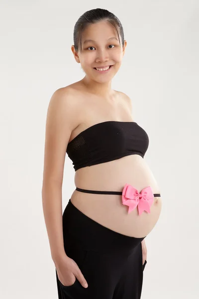 Pregnant lady — Stock Photo, Image