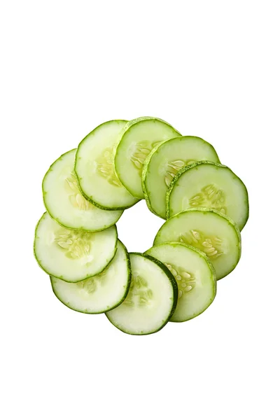 Daire içinde salatalık